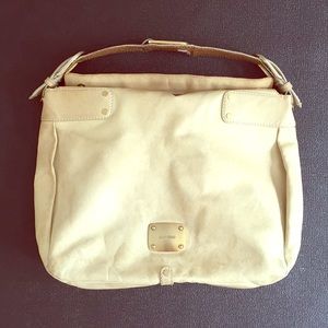Jimmy Choo beige leather handbag